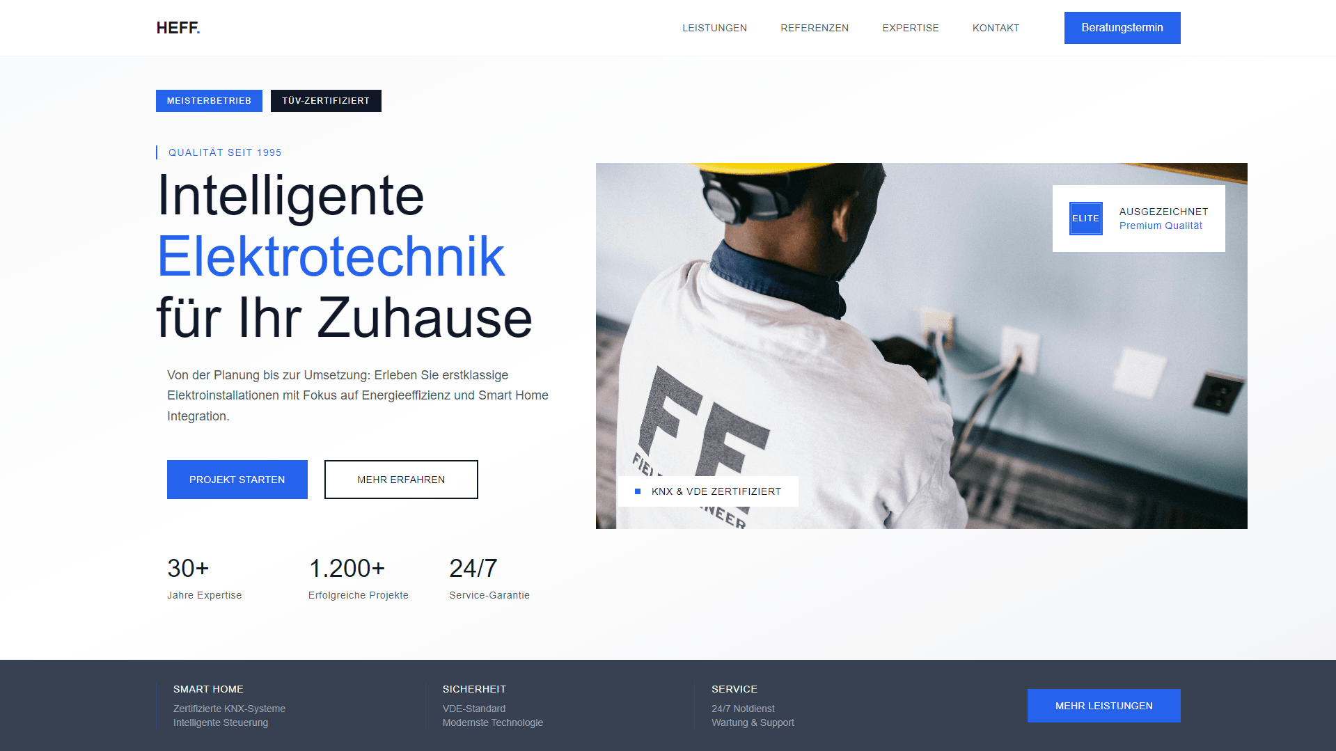 Moderne Websites
